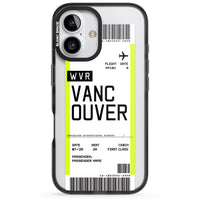 Personalised Vancouver Boarding Pass