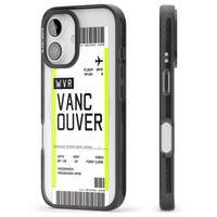 Personalised Vancouver Boarding Pass