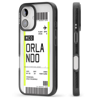 Personalised Orlando Boarding Pass