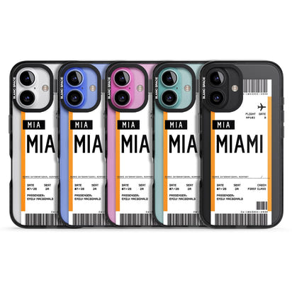 Personalised Miami Boarding Pass