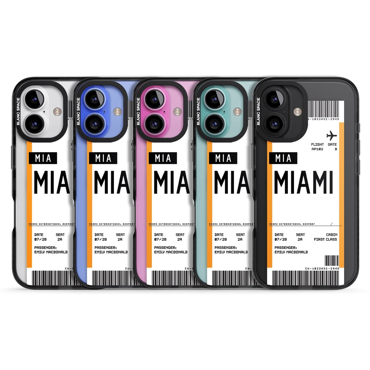 Personalised Miami Boarding Pass