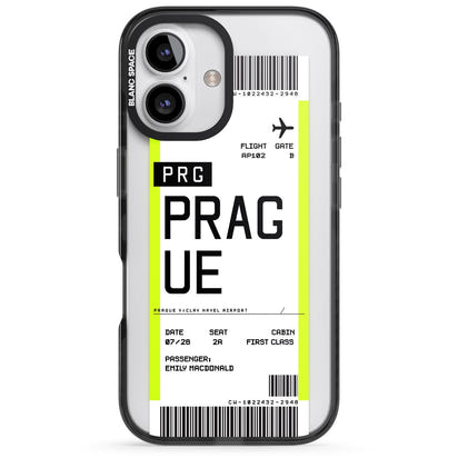 Personalised Prague Boarding Pass