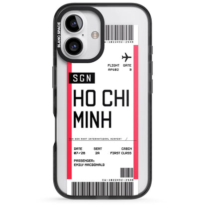 Personalised Ho Chi Minh Boarding Pass