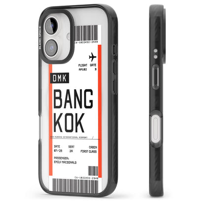 Personalised Bangkok Boarding Pass