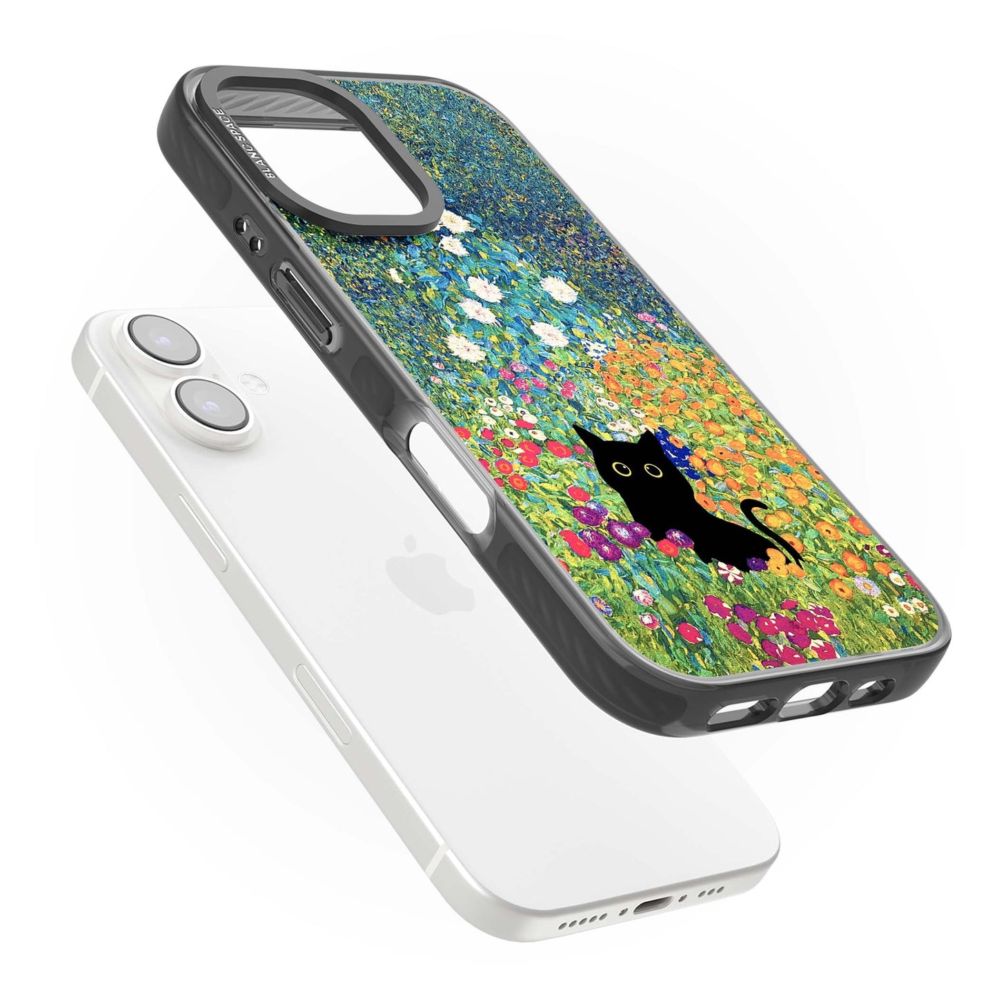 Cat in Klimt's Garden