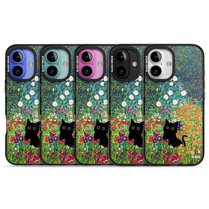 Cat in Klimt's Garden