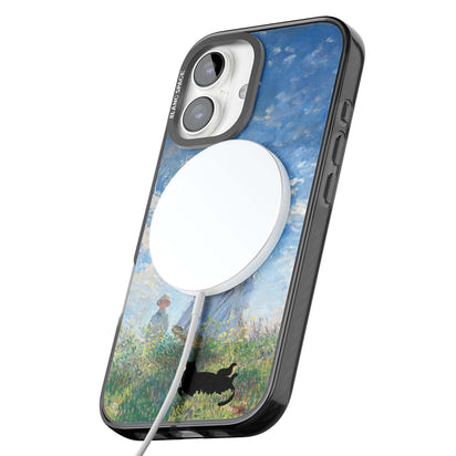 Cat with Monet's Parasol Lady