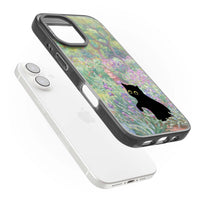 Cat in Monet's Giverny Garden