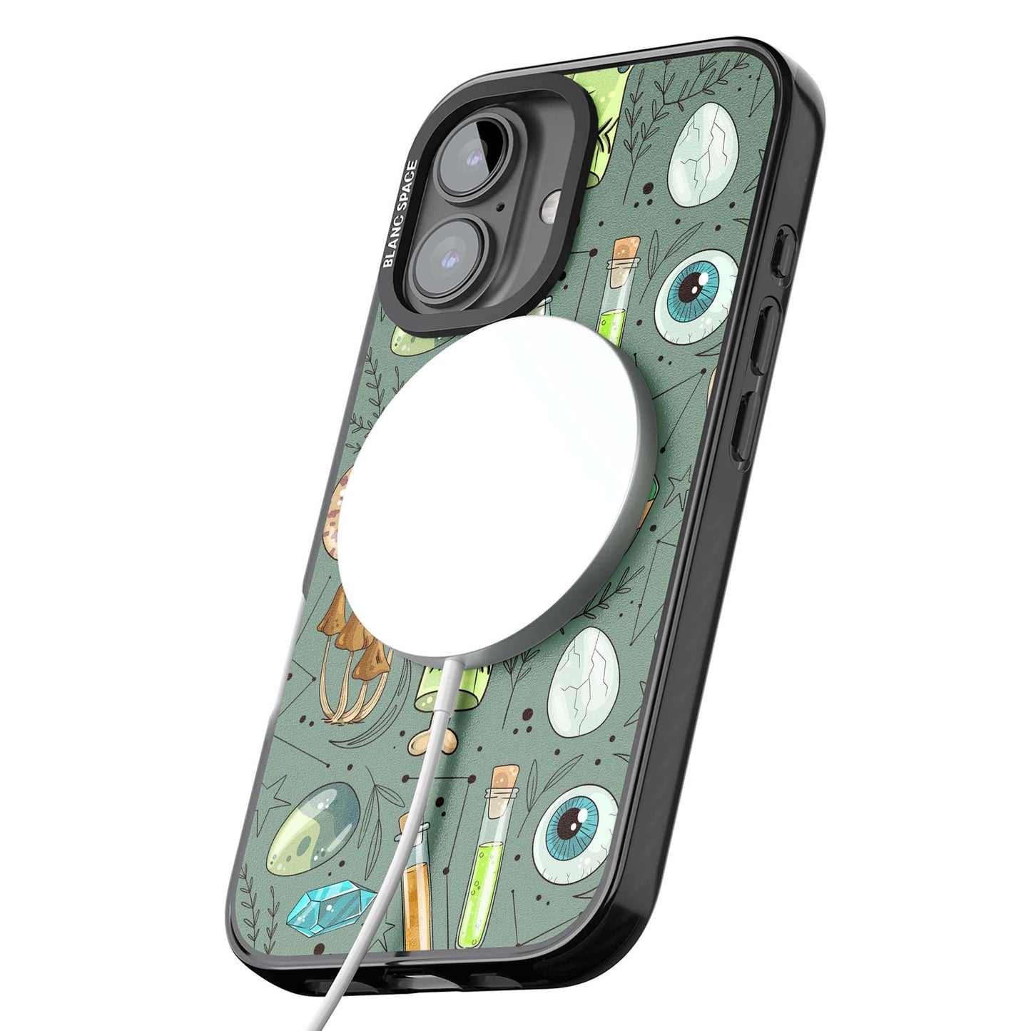 Motif expérimental de dessin animé pour Halloween