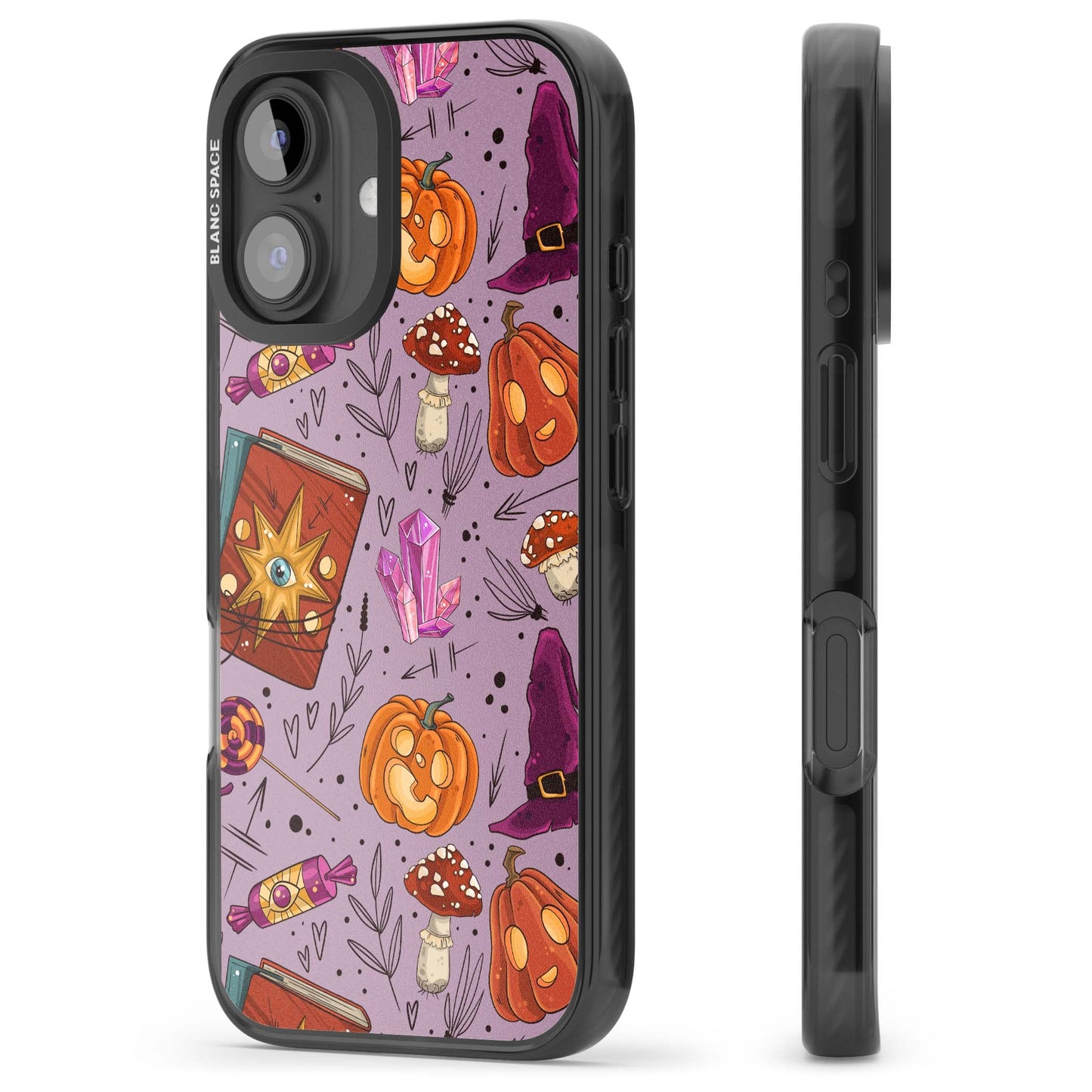 Witchy Cartoon Halloween Pattern