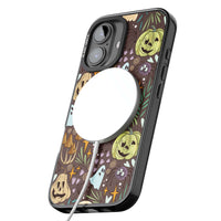 Goblincore Cartoon Halloween Pattern