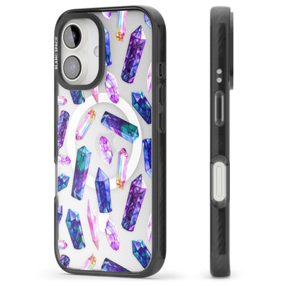 Iridescent Prism Crystals