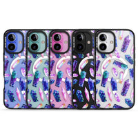 Iridescent Prism Crystals