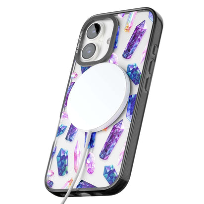 Iridescent Prism Crystals