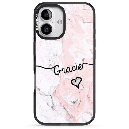 Personalised Pink Marble