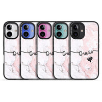 Personalised Pink Marble