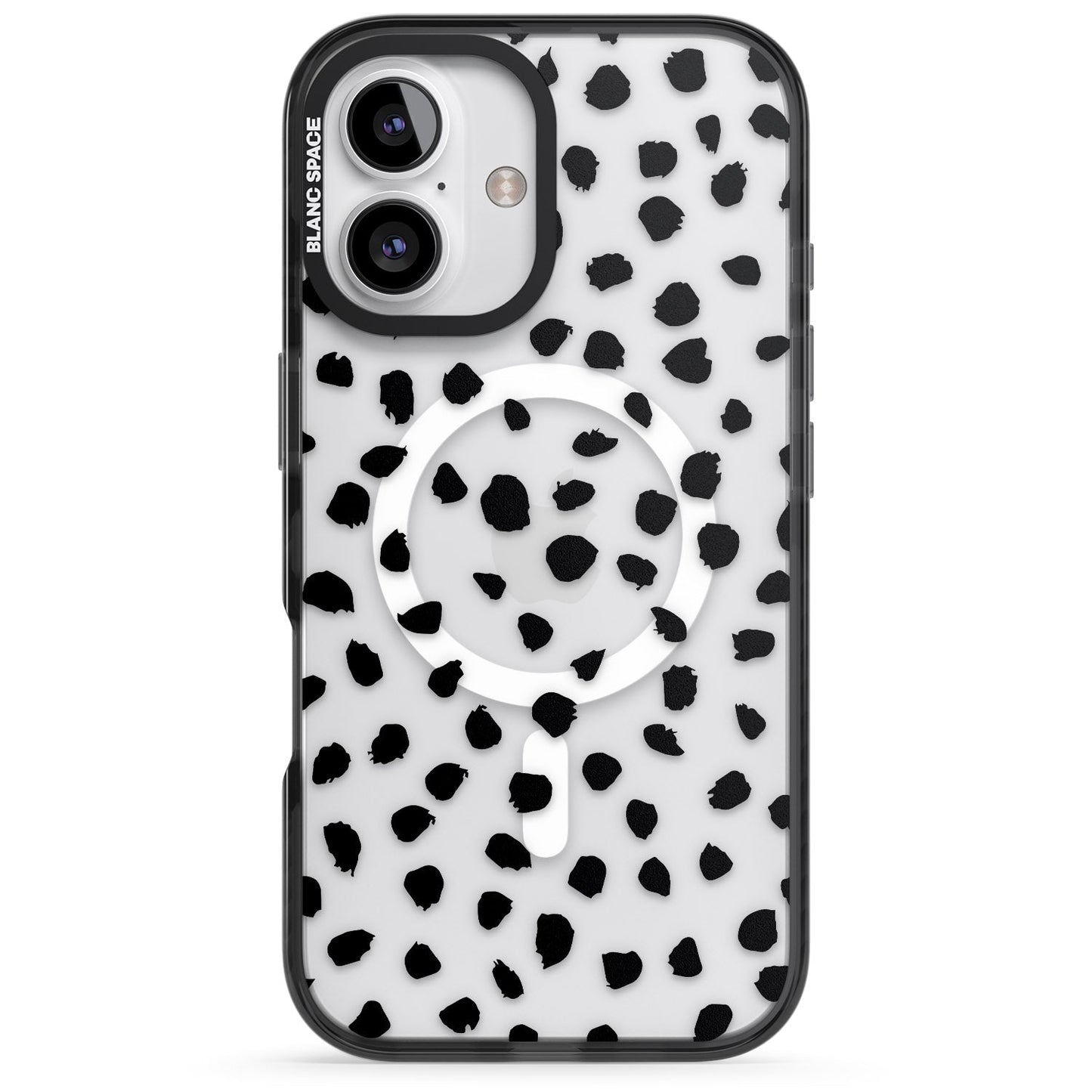 Black Dalmatian Polka Dot