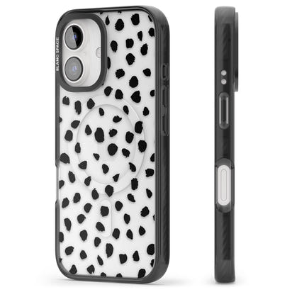 Black Dalmatian Polka Dot