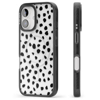 Black Dalmatian Polka Dot