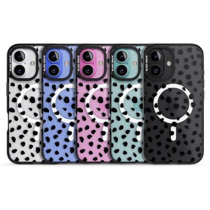 Black Dalmatian Polka Dot
