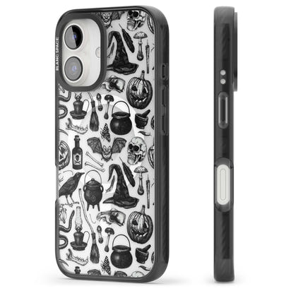 Motif sombre et sorcier