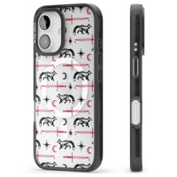 Motif renard et lame