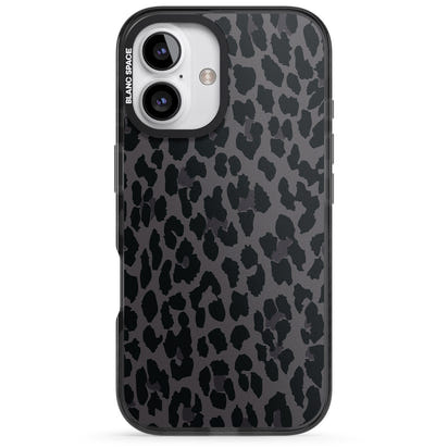 Dark Leopard Print