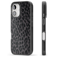 Dark Leopard Print