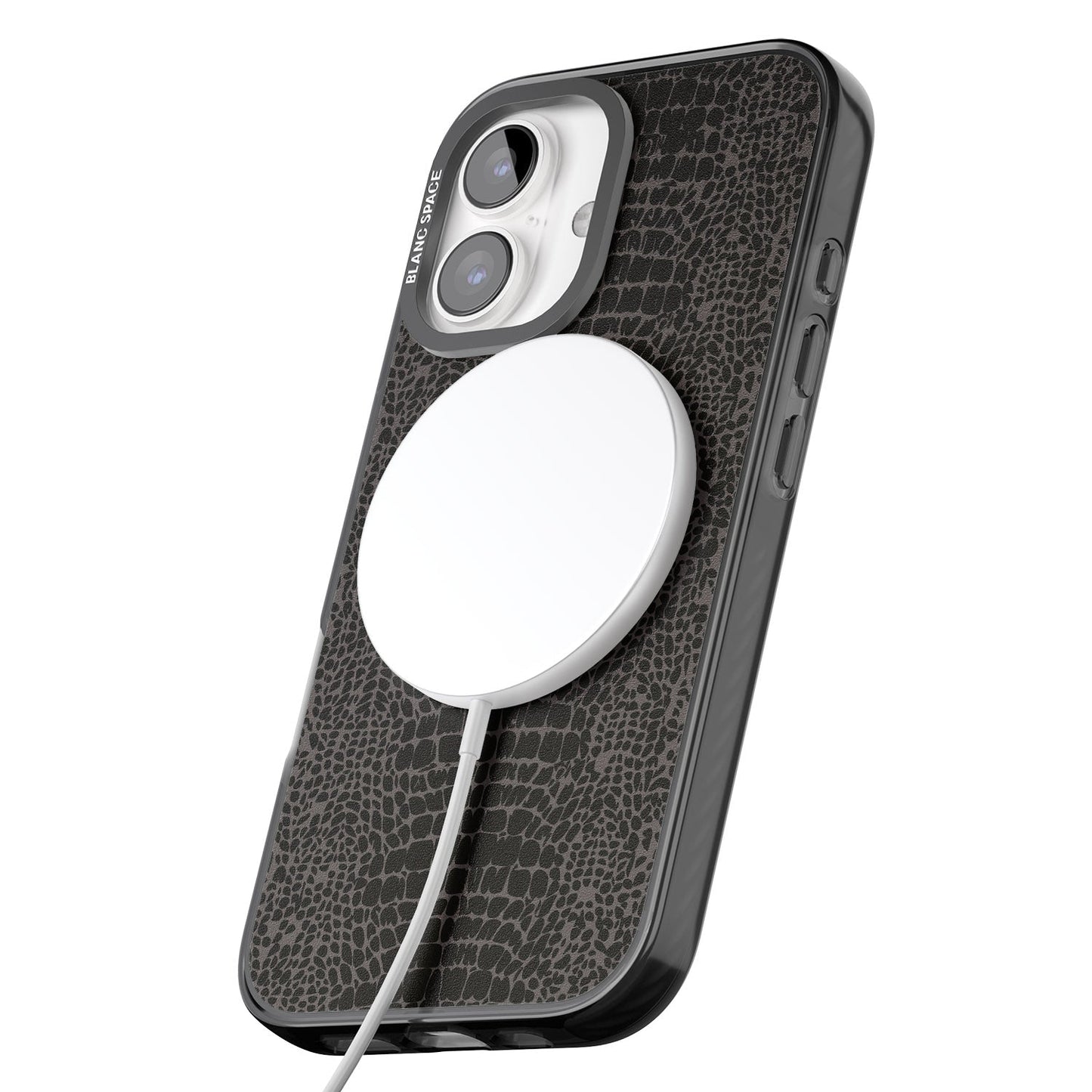 Dark Animal Print Snake Skin