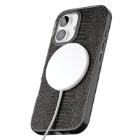 Dark Animal Print Snake Skin