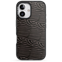 Dark Zebra Print