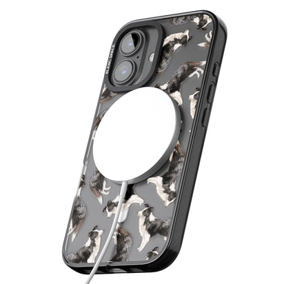 Border Collie Pattern Watercolour