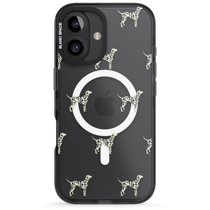 Motif de chien dalmatien