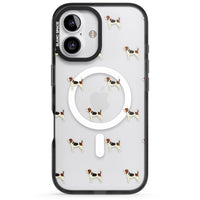 Motif de chien Beagle