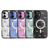 Motif de chien Beagle