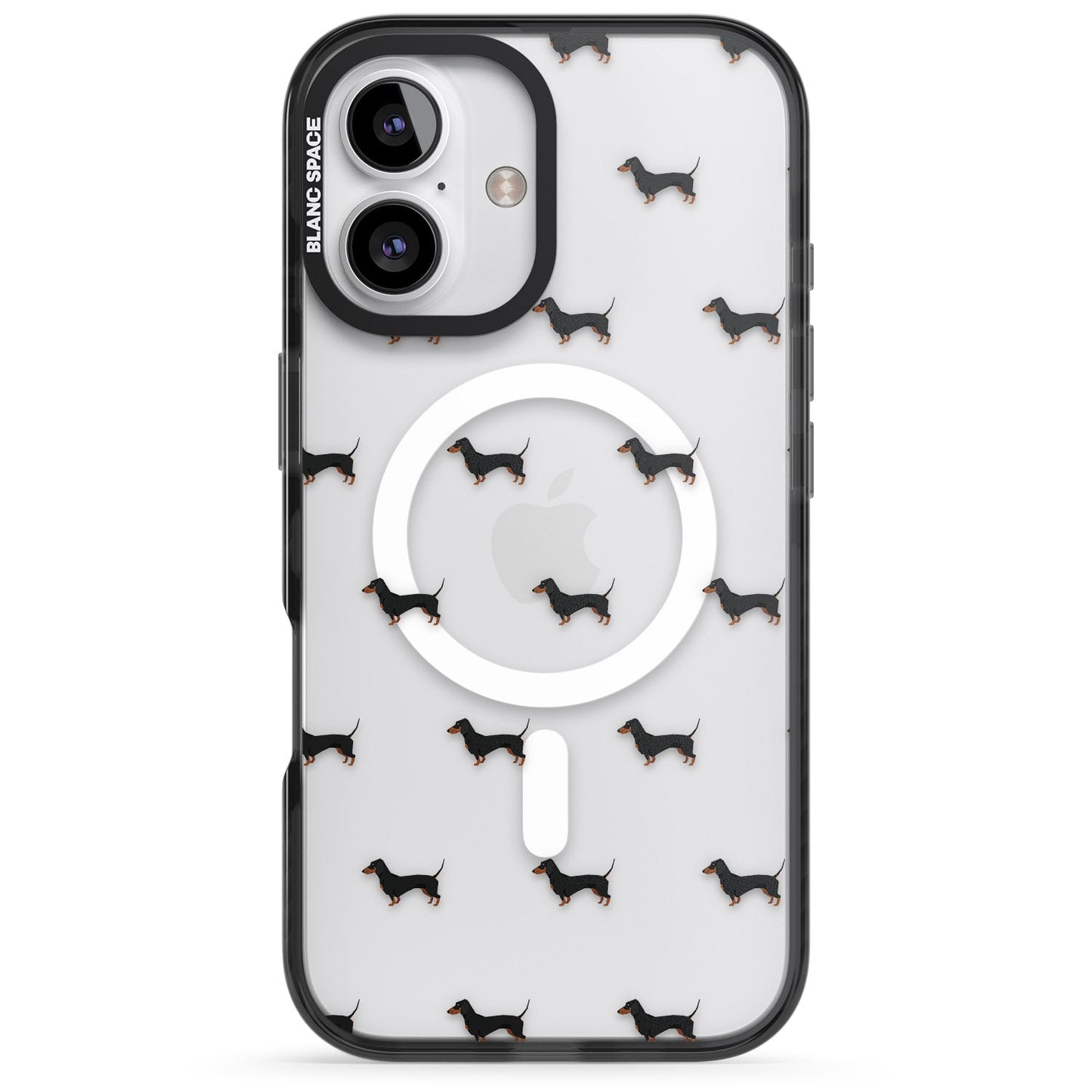 Dachshund Pattern Clear