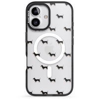 Dachshund Pattern Clear