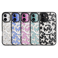 Pudel-Aquarellmuster