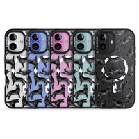 German Shepherd Pattern Black