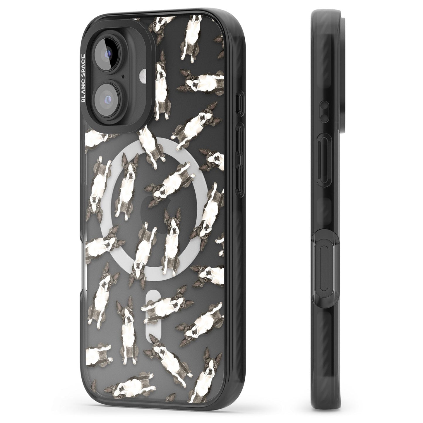 Boston Terrier Aquarell