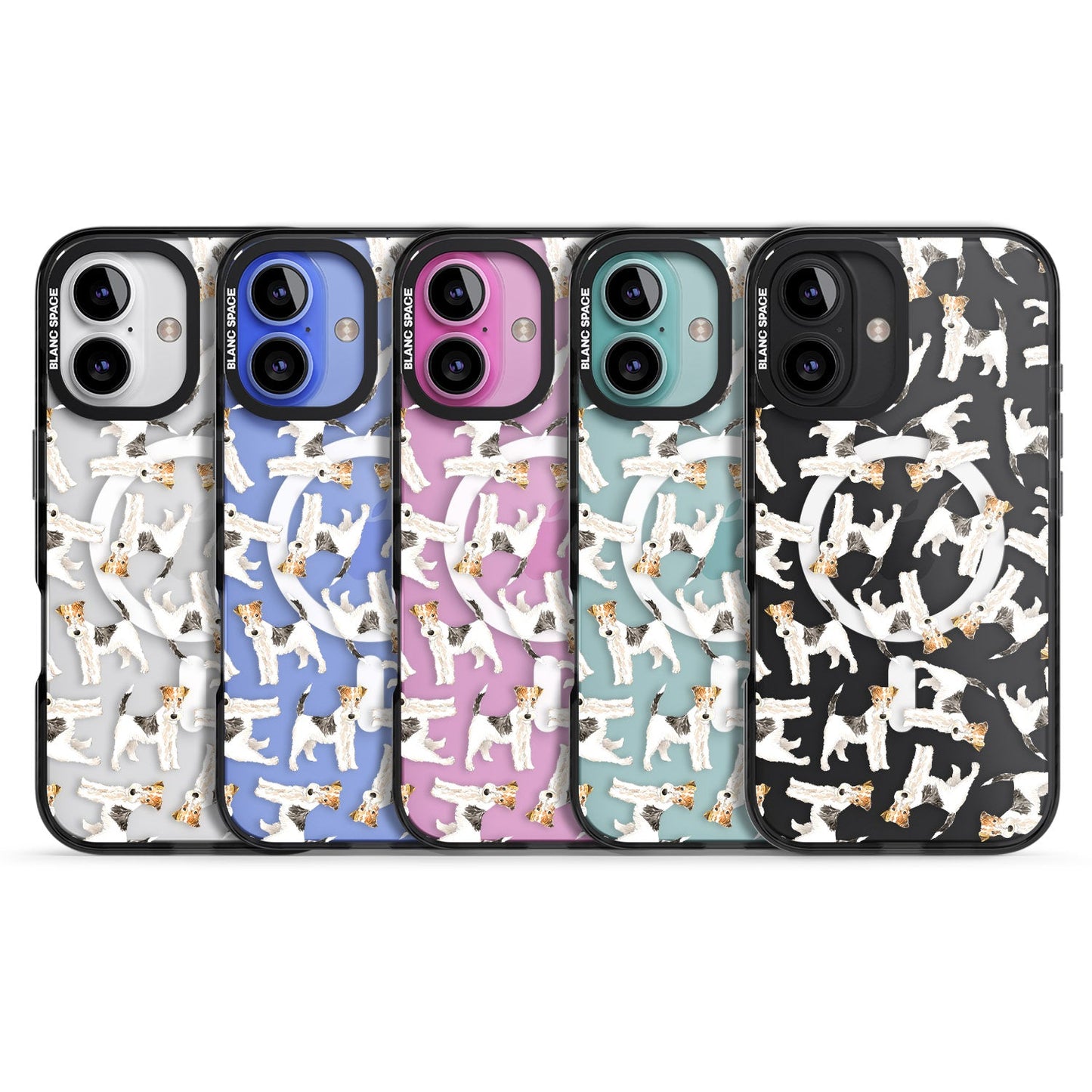 Wire Haired Fox Terrier Dog Pattern