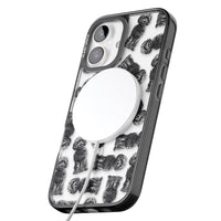 Black Cockapoo Watercolor