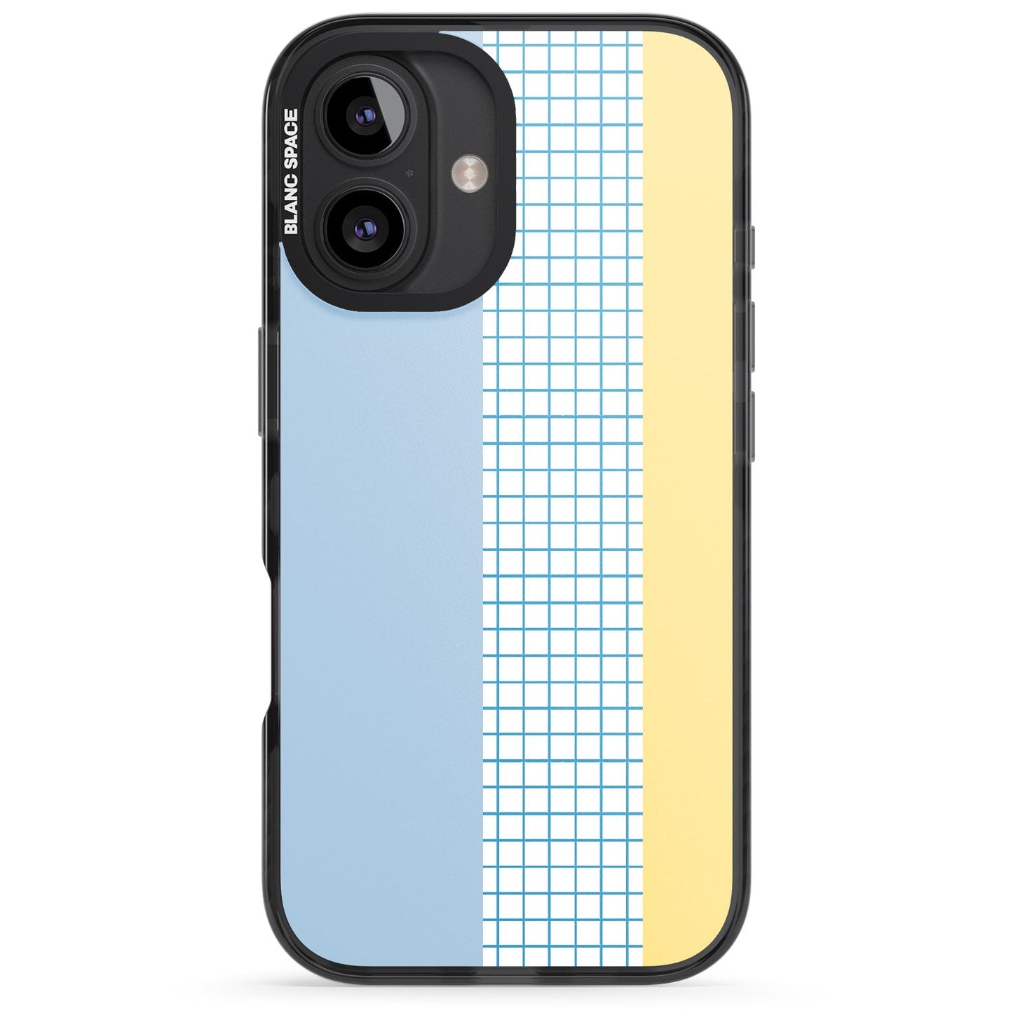 Abstract Grid Blue & Yellow