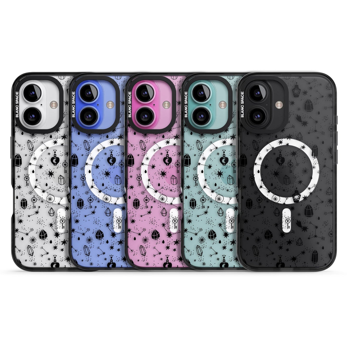 Black Cosmic Crystal