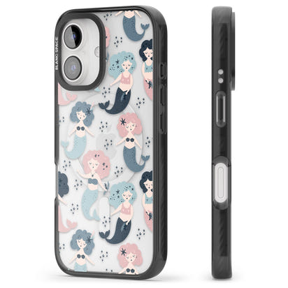 Pastellfarbene Meerjungfrauen