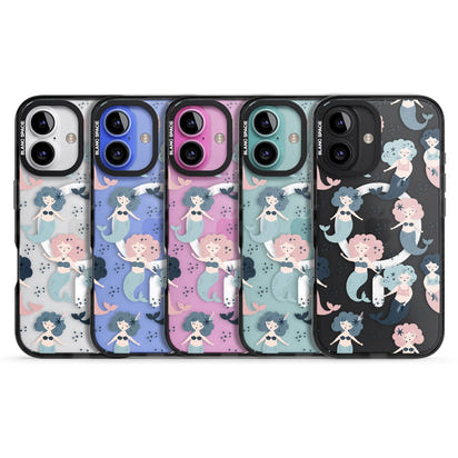 Pastellfarbene Meerjungfrauen