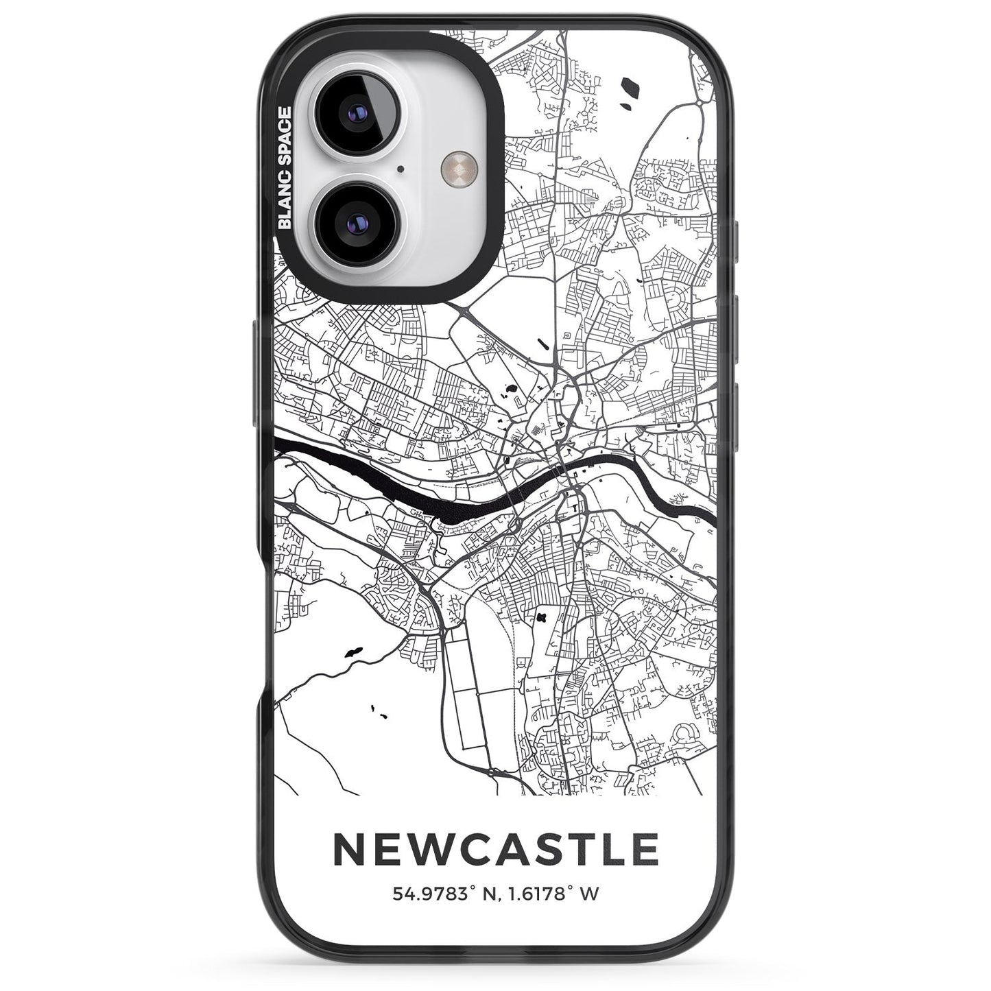 Stadtplan von Newcastle