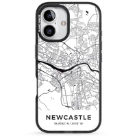 Stadtplan von Newcastle