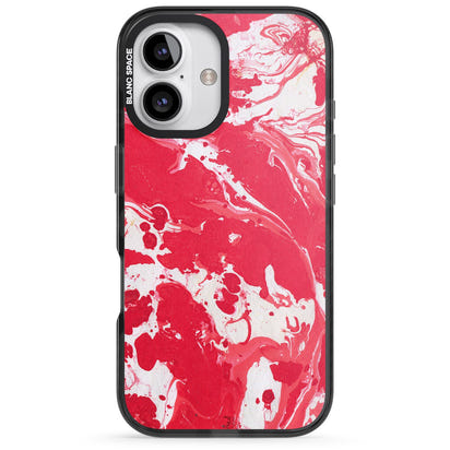 Red & White Marbled