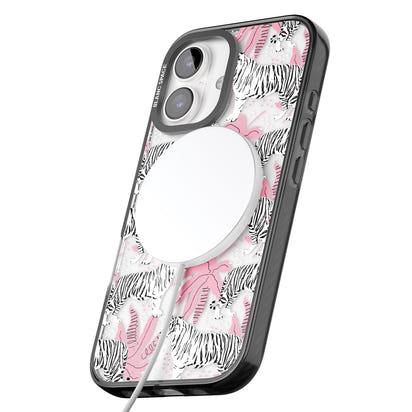 Rosa-weiße tropische Tiger